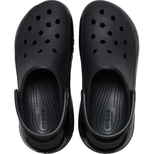 Crocs Women's Mega Crush Clog Black Platform Sandals Sizes 34 35 Featuring Enhanced Rubber Tread and Customizable Jibbitz Charms Perfect for Any Outfit - Crocs - Image 7
