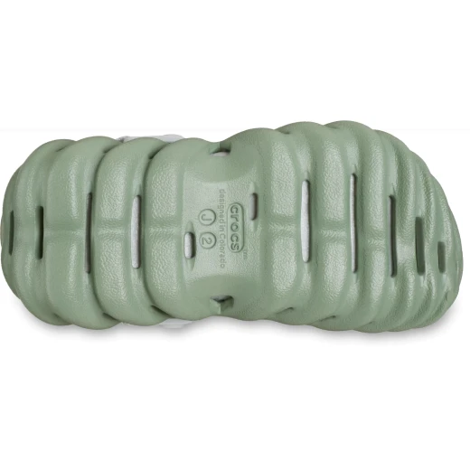 Crocs Kids Echo Clog Green Lightweight Water Friendly Clogs Size 32 33 for Boys and Girls Comfortable Sporty Design Breathable Quick Drying Easy to Clean with Jibbitz Compatible - Crocs - Image 5