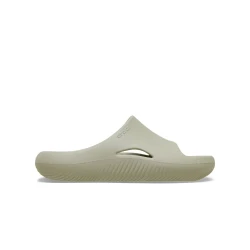 Crocs Unisex Mellow Slide Sandals Beige Size 39-40 Lightweight Comfort for All-Day Wear