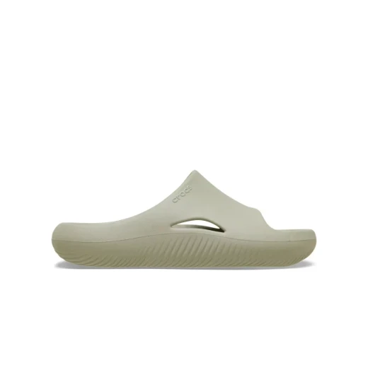 Crocs Unisex Mellow Slide Sandals Beige Size 39-40 Lightweight Comfort for All-Day Wear