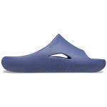 Mellow Unisex Recovery Flip Flops Blue for Ultimate Comfort Sizes 41 42 Featuring LiteRide Foam Technology Perfect for Relaxation and Everyday Wear - Crocs
