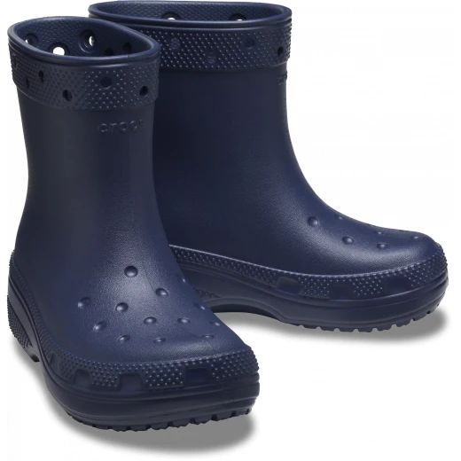 Crocs Toddlers Classic Boot Blue All Weather Waterproof Easy On Off Jibbitz Compatible Sizes 20 21 Perfect for Rainy Days - Crocs - Image 3