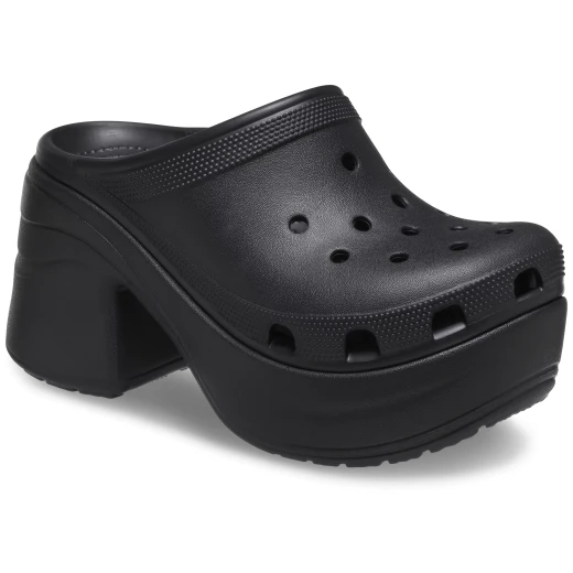 Crocs Unisex Siren Clog Black High Heel with 9.2cm Heel Height Stylish and Comfortable Clogs for Women and Men Sizes 42 43 Customizable with Jibbitz Charms - Crocs - Image 8