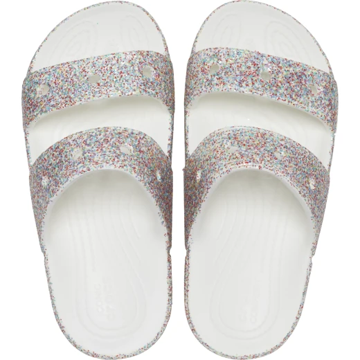 صنادل كروكس كلاسيك للأطفال مرصعة بالجليتر متعددة الألوان مقاسات 32 33 - كروكس - Image 23