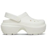 Stomp Collection Women's Clog Off White 39 40 Chunky Exaggerated Sole Comfortable Stylish Lightweight Stomping Design, Sizes 39 and 40 for Women - Crocs