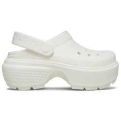 Stomp Collection Women's Clog Off White 39 40 Chunky Exaggerated Sole Comfortable Stylish Lightweight Stomping Design, Sizes 39 and 40 for Women