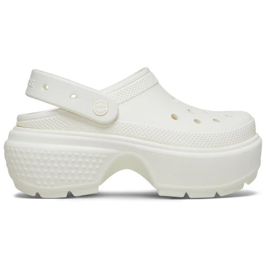 Stomp Collection Women's Clog Off White 39 40 Chunky Exaggerated Sole Comfortable Stylish Lightweight Stomping Design, Sizes 39 and 40 for Women