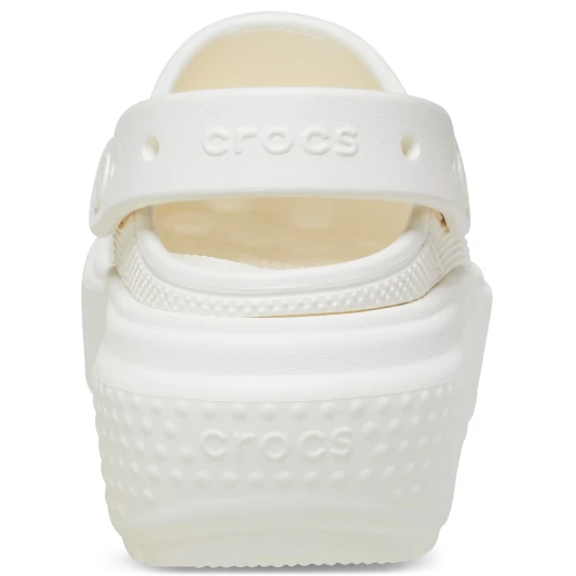 Stomp Collection Women's Clog Off White 39 40 Chunky Exaggerated Sole Comfortable Stylish Lightweight Stomping Design, Sizes 39 and 40 for Women - Crocs - Image 5