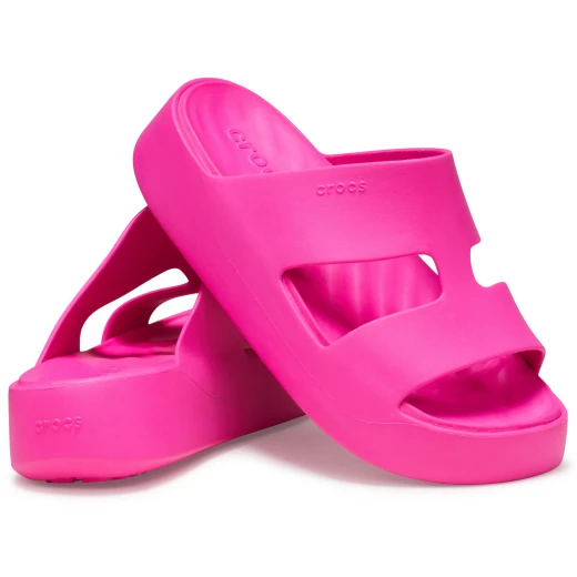 Crocs Women's Getaway Platform H Strap Sandals Pink 38-39 Featuring Free Feel Technology Seamless Comfort for Every Occasion and Getaway Lightweight and Stylish Design - Crocs - Image 20