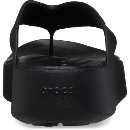 صنادل فليب فلوب للجنسين Getaway Platform من Crocs باللون الأسود بتقنية Free Feel لتوفير الراحة القصوى مقاس 46 47 مثالية لرحلاتك - كروكس - Image 13