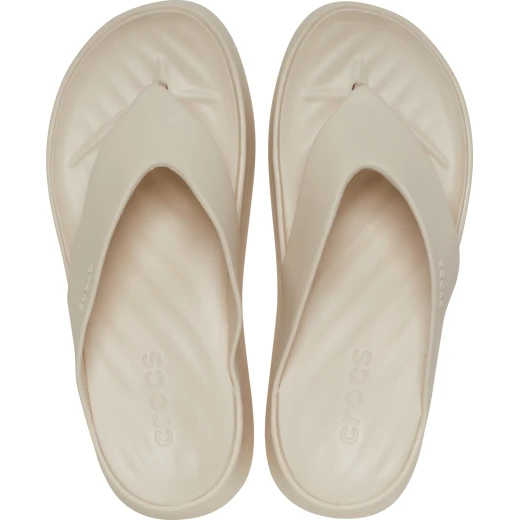 Crocs Women's Getaway Platform Flip Sandals with Free Feel Technology, Beige, Sizes 41-42. Experience Seamless Comfort and Stylish Silhouettes for Every Getaway. - Crocs - Image 22
