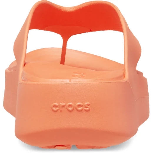 Crocs Unisex Getaway Platform Flip Sandals in Orange Size 36-37: Experience Seamless Comfort with Free Feel Technology for All Your Adventures. The Perfect Flip Flop! - Crocs - Image 9