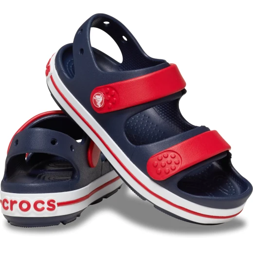 Crocs Toddlers Crocband Cruiser Sandal Navy 24 25 Adjustable Comfort - Crocs - Image 12