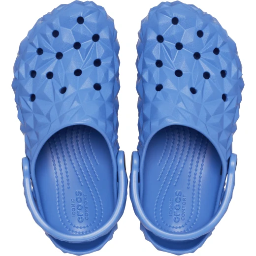 شبشب كروكس كلاسيكي للجنسين هندسي أزرق 36 37 راحة خفيفة الوزن - كروكس - Image 3