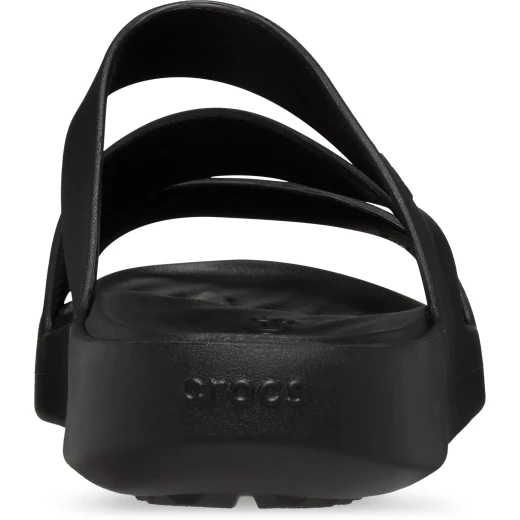صنادل كروكس النسائية جيتاواي سترايبي سوداء 36 37 بتقنية الشعور الحر - كروكس - Image 9
