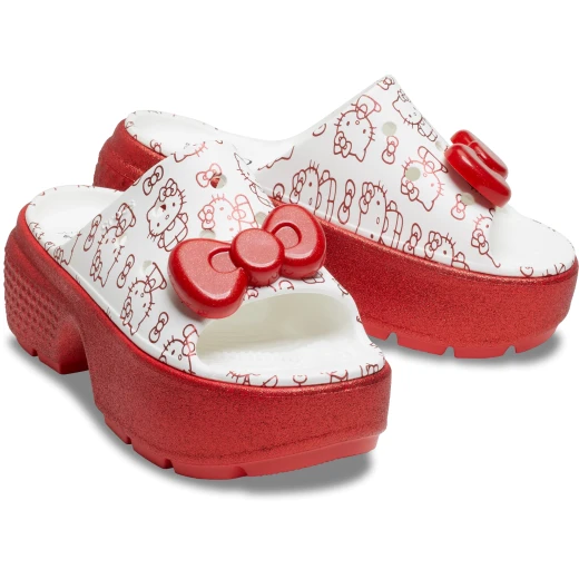 Hello Kitty Toddler Stomp Slide Sandals Multicolor 24 25 Anniversary Edition - Crocs - Image 4