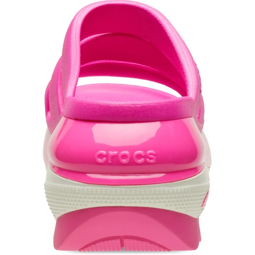 Crocs Women's Mega Crush Triple Strap Slide Sandals: Pink Platform Style with 3 Straps, Enhanced Tread, and Sizes 37-38 for Stylish Comfort - Crocs - Image 5
