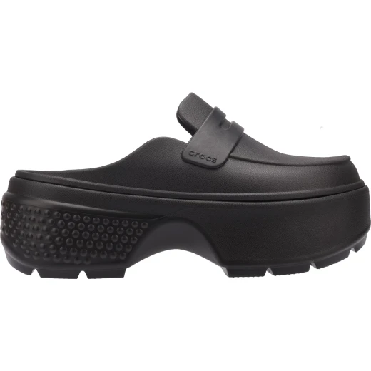 Stomp Women's Loafer Black Leather Chunky Sole Slip On Comfort 36 37 Sizes Stylish Exaggerated Sole for Daring Bold Look - Image 11