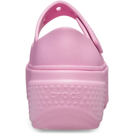 Stomp Mary Jane Women's Shoes Pink Color Sizes 36 37 Adjustable Front Strap with Jibbitz Holes Chunky Exaggerated Lug Soles Fashionable Design Stylish and Bold Footwear - Crocs - Image 13