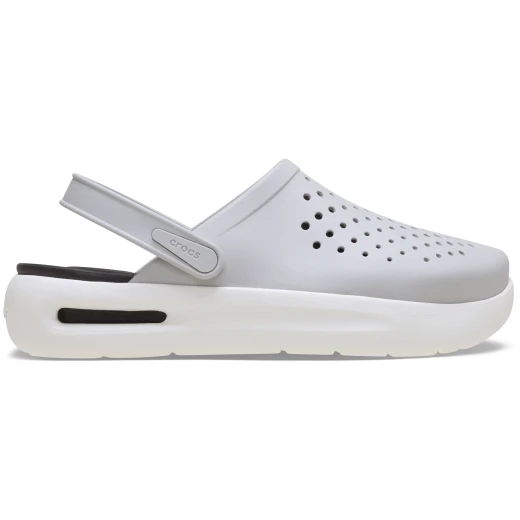 Crocs Unisex InMotion Clog Grey Comfortable LiteRide Foam Footbed and Free Feel Technology Lightweight Clogs Sizes 39 40 Perfect for Everyday Wear - Inmotion - Image 2