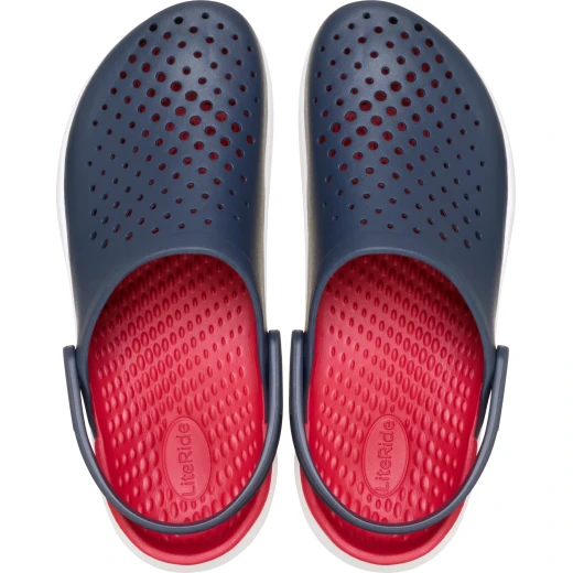 Crocs Unisex InMotion Clog: Navy Blue, LiteRide Foam Comfort, Free Feel Technology Upper, Sizes 37-38, Sporty Design for All Day Wear - Inmotion - Image 4