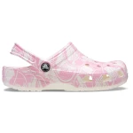 Crocs Kids Classic Duke Print Clog Pink 37 38 Lightweight Comfort - Crocs