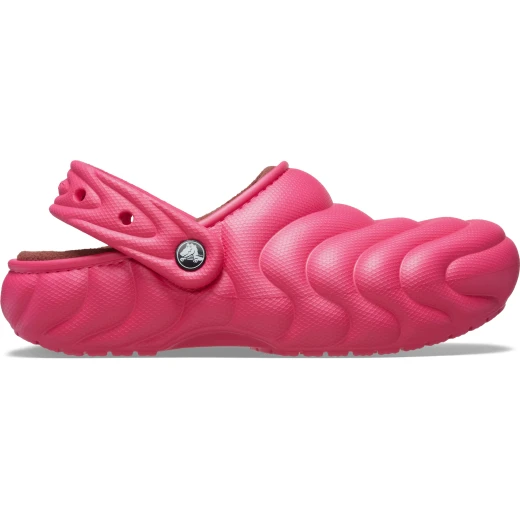 Crocs Women's Classic Lined Overpuff Clog Pink: Cozy Fleece Lined Clogs with Puffy Texture Sizes 37 38 - Crocs - Image 6