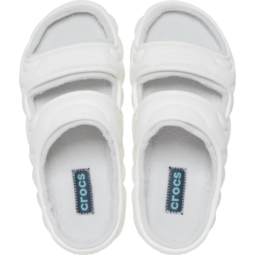 Crocs Women's Classic Cozzzy Overpuff Sandal White Fleece Lined 41 42 - Crocs - Image 4