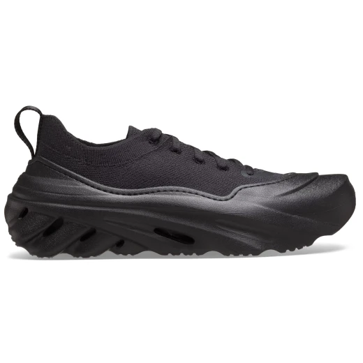 Echo Surge Unisex Sneaker with Breathable Knit Upper and LiteRide Footbed, Sport Inspired Design, Sizes 46-47 in Black, Comfortable Streetwear for Men and Women - Crocs - Image 2