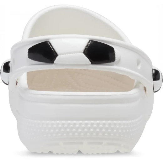 Crocs Kids Soccer Ball Clog White 33 34 Lightweight Comfortable Breathable Water Resistant Easy Clean Featuring Iconic Crocs Comfort for Children Aged 1 5 Years Old - Crocs - Image 5