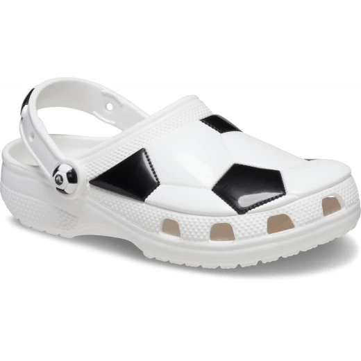 Crocs Kids Soccer Ball Clog White 33 34 Lightweight Comfortable Breathable Water Resistant Easy Clean Featuring Iconic Crocs Comfort for Children Aged 1 5 Years Old - Crocs - Image 8