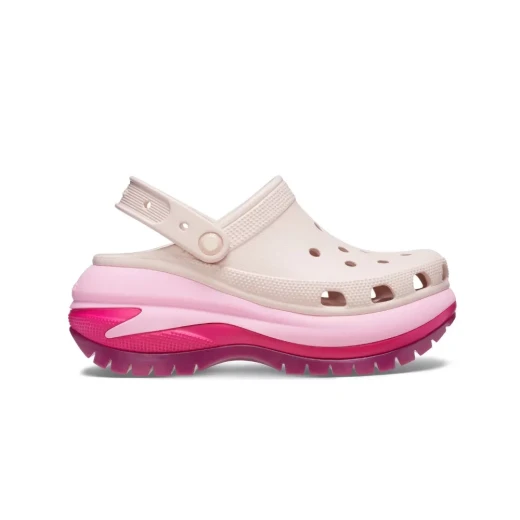 صنادل كروكس ميجا كراش النسائية غير اللامعة وردي منصة مقاس 48 49 - كروكس - Image 2