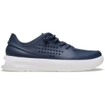حذاء رياضي نسائي InMotion Pacer بتقنية LiteRide و Free Feel، كحلي، مقاس 34-35، أربطة مطاطية سهلة الارتداء والخلع، راحة ودعم استثنائي - كروكس