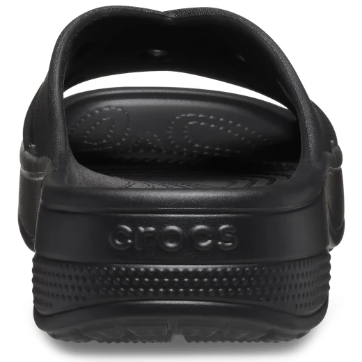 Crocs Women's Classic Cross Strap Slide Sandals Black Stylish Square Toe Design Iconic Crocs Comfort for All Day Wear 39 40 with Jibbitz Holes for Customization - Crocs - Image 4