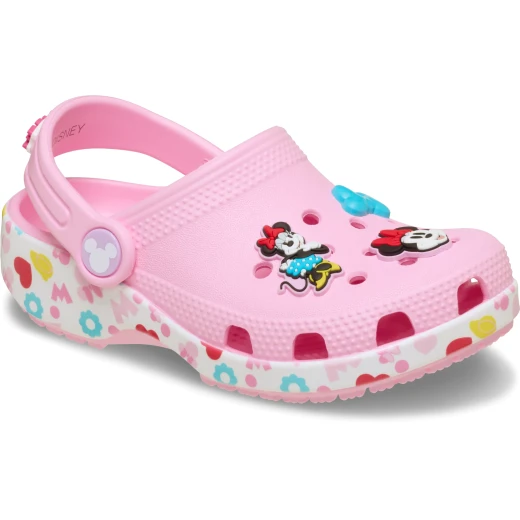 Disney Mickey Mouse & Friends Toddler Clogs Pink 19 20 Playtime Shoes - Crocs - Image 3