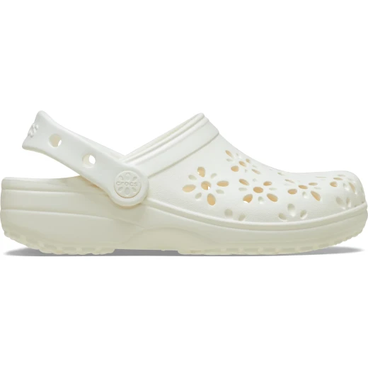 شبشب أطفال كلاسيكي مزين بزهور بيضاء مقاس 38 39 خفيف الوزن ومريح - Image 2