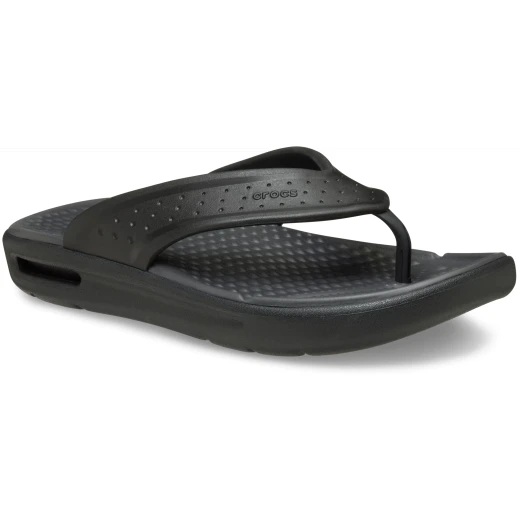Crocs Men's InMotion Flip Sandals with LiteRide Foam and Free Feel Technology, Providing Ultimate Comfort and Support for Sizes 48-49 in Black - Crocs - Image 4