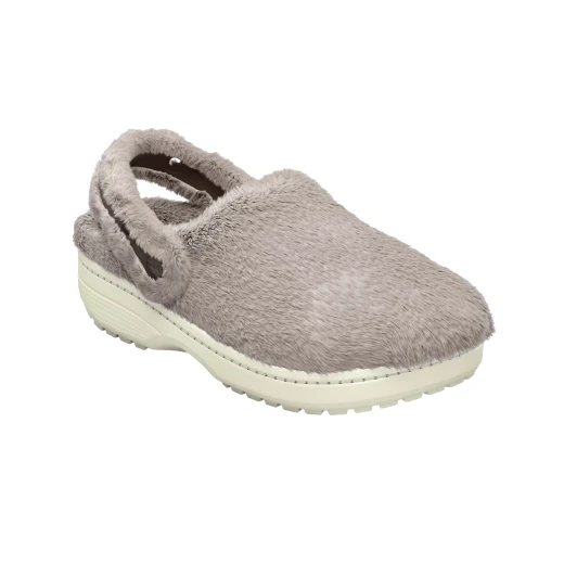 Unisex Classic Unforgettable Clog Beige Plush Lined Comfort Shoe with Soft Heel Strap 41 42 Perfect for Everyday Wear Zhibixing Compatible Exceptional Quality and Warmth - Image 3