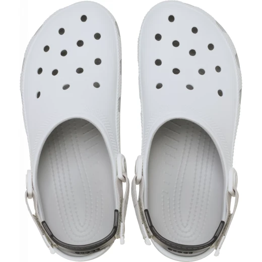 Crocs Unisex Classic Turbo Clog White with Adjustable Strap Enhanced Traction and Reflective Detailing Sizes 46 47 Sporty Comfortable Footwear - Crocs - Image 4
