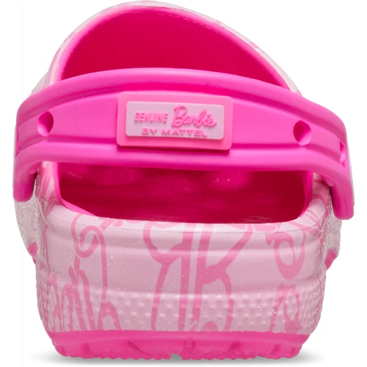 Barbie Toddler Classic Clog Pastel Pink 20 21 with Jibbitz Charms - Barbie - Image 4