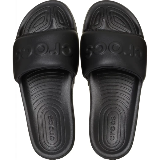 شبشب كروكس للرجال All Day Slide أسود مريح تصميم رياضي مبطن للارتداء اليومي مقاس 41 42 مثالي للراحة و سهولة المشي - كروكس - Image 4