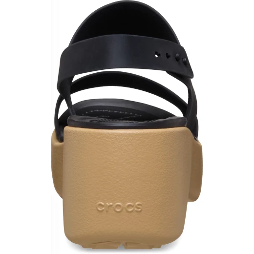 Crocs Brooklyn Sky Women's Sandal with LiteRide Foam Technology in Black, Sizes 38 39. Offers Effortless Style, All Day Comfort and Wardrobe Versatility. Perfect for Work and Play. - Crocs - Image 5