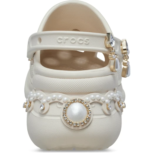 Bae Women's Pinnacle Embellished Clog Ultra Contoured Outsole Beige Color Size 41 42 Featuring Customizable Backstrap and Jibbitz™ Charms - Bae - Image 5