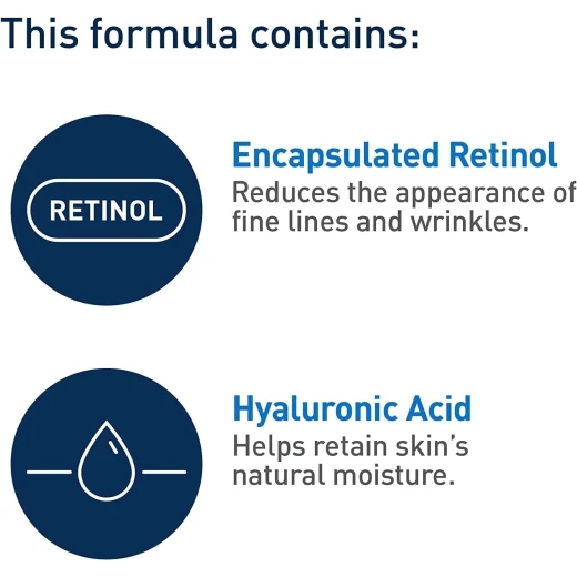 CeraVe Skin Renewing Retinol Face Serum 1 Fl Oz, Anti Aging Moisturizer - CeraVe - Image 3
