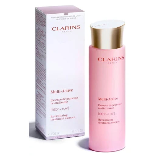 Clarins Multi-Active Revitalizing Treatment Essence 200ml Face Lotion for All Skin Types - Image 3