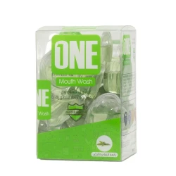 One Advanced Capsules Mouthwash Green Tea 20 x 15ml Refreshing Oral Rinse