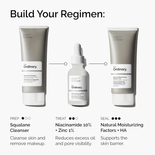 The Ordinary Niacinamide 10% + Zinc 1% Serum, Blemish Control, Pore Minimizer, 1 Fl Oz - The Ordinary - Image 4