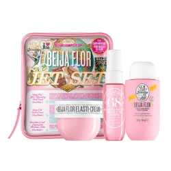 Sol De Janeiro Bega Flor Jet Skin Care Set 3 Pieces, Body Cream, Body Wash, Fragrance Mist