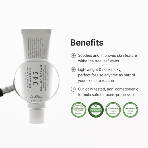 Dr.Althea 345 Relief Cream Daily Face Moisturizer for Soothing Recovery, 1.69 Fl Oz - Dr.Althea - Image 6
