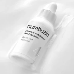 numbuzin No.4 Ceramide AHA Glazed Skin Prep Serum 30ml, Korean Skincare for Glass Skin